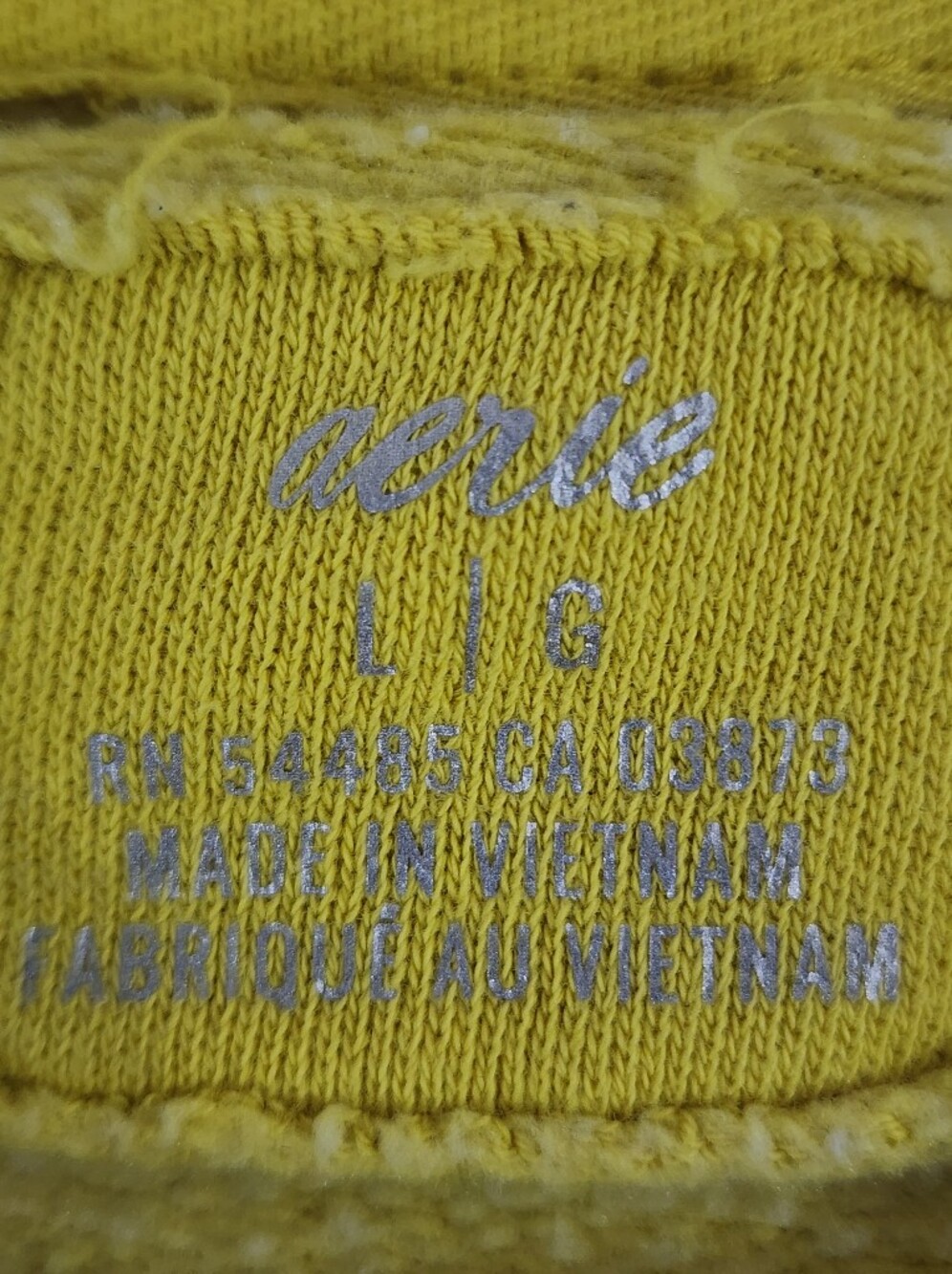 aerie Relaxed Turtleneck Sweater in Lemon Yellow - Picture 5 of 8
